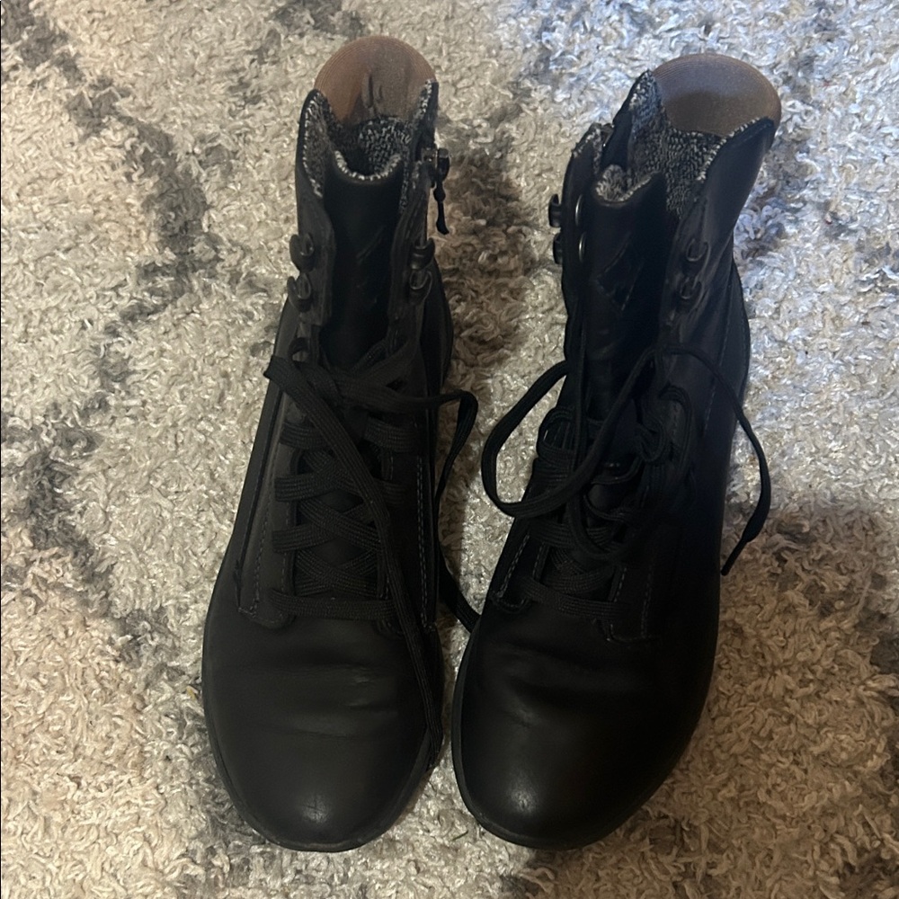 Reef Black Women's Combat Boots